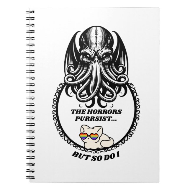 Les horreurs PURRsist Spiral Carnet photo (Devant)