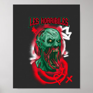 Les Horribiles Monster Poster