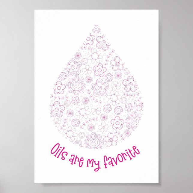 Les huiles sont mon poster favori (Devant)