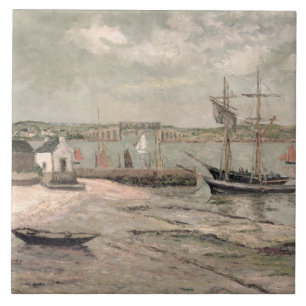 Les Huitrieres, La Trinite-Sur-Mer, Morbihan, 1912 Tile
