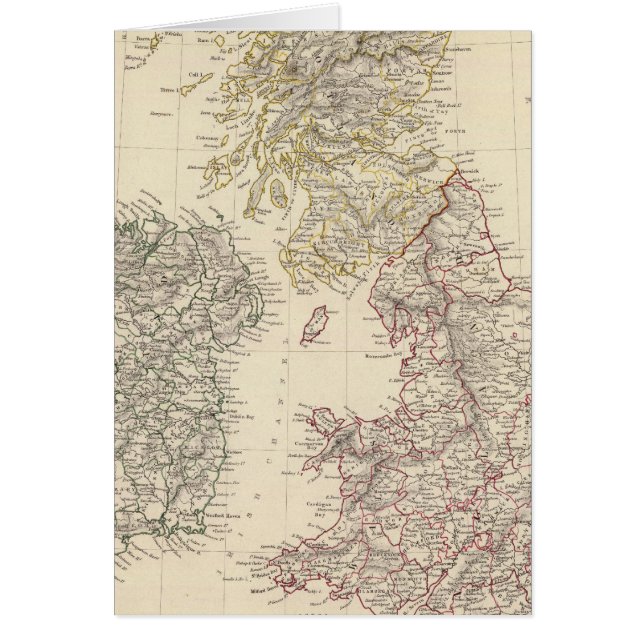 Les îles britanniques (Devant)