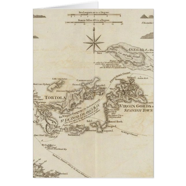 Les îles Vierges (Devant)