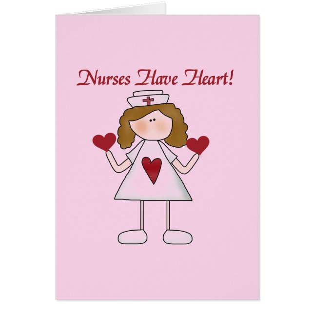 Les infirmières ont des T-shirts cardiaques et des (Devant)