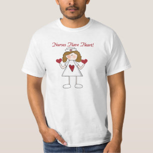 Les infirmières ont le T-shirts et les cadeaux de