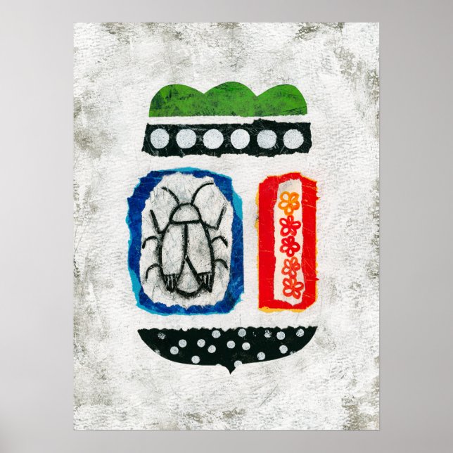 Les insectes sont mignons Poster Mur Art - Art Abs (Devant)