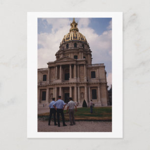 Les Invalides, France Postcard