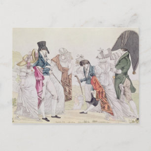 Les Invisibles', c.1807 Postcard
