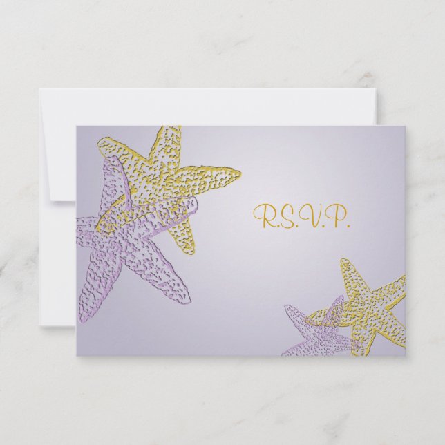 Les invitations RSVP Plage nécessitent des invitat (Devant)