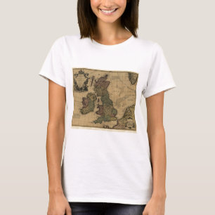 Les Isles Britanniques, 1700's Map T-Shirt