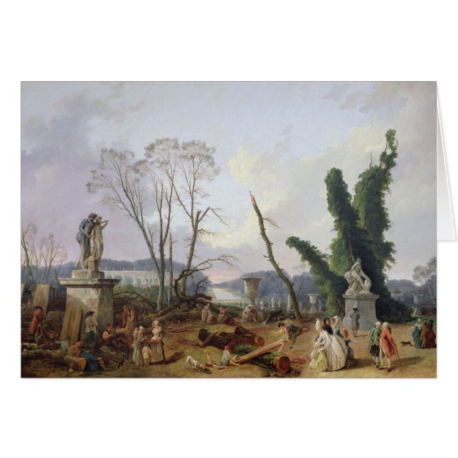 Les jardins de Versailles (Devant horizontal)