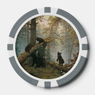 Les jetons de poker de la forêt de Shiskin