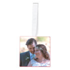 Les jeunes mariés d'abord mariés Noël Cinq photos