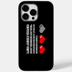 Les jeux vidéo ont gâché ma vie iPhone 14 pro max case