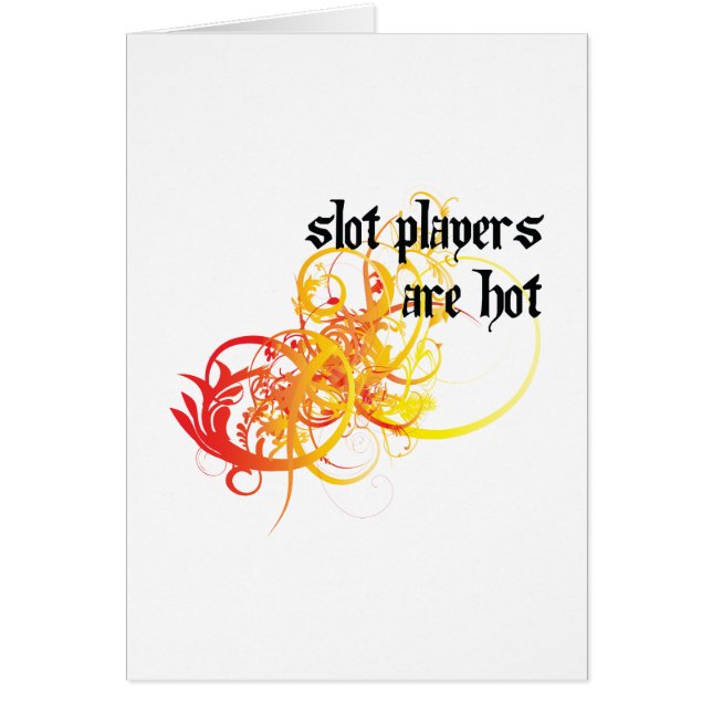 Les joueurs de fente sont chauds (Devant)