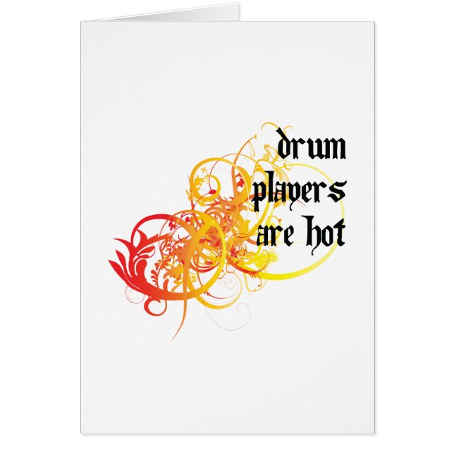 Les joueurs de tambour sont chauds (Devant)