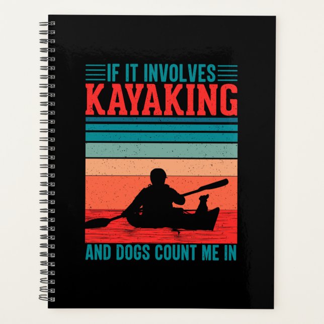 Les kayaks et les chiens me comptent dans (Devant)