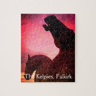 Les Kelpies à Falkirk, Ecosse, beau puzzle
