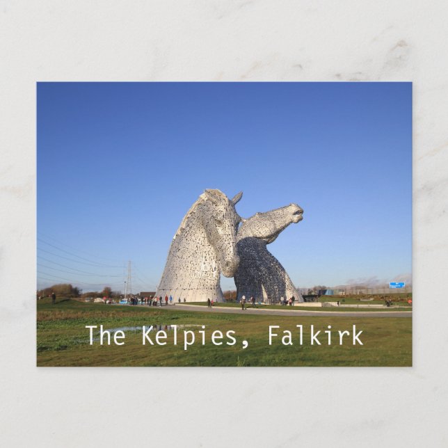 Les Kelpies, Falkirk, carte postale (Devant)