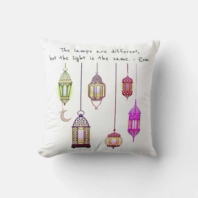 Les Lampes Oreillers À Jets Rumi (Recto)
