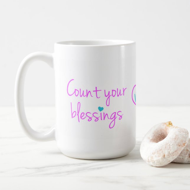 Les lapins de la poussière et la tasse de café (Avec donut)