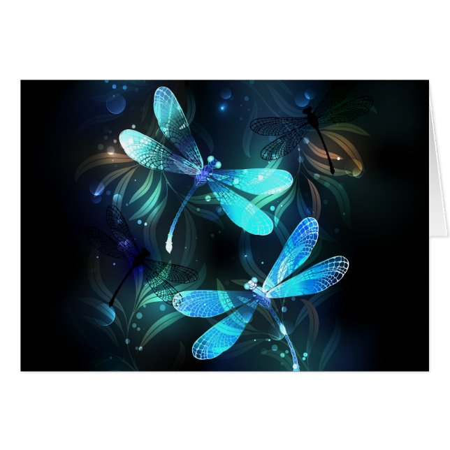 Les libellules du lac (Devant horizontal)