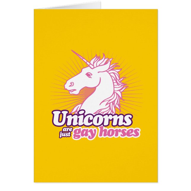 LES LICORNES SONT JUSTE LES CHEVAUX GAIS (Devant)
