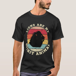Les Lions Sont Mon Esprit Animal T-Shirt