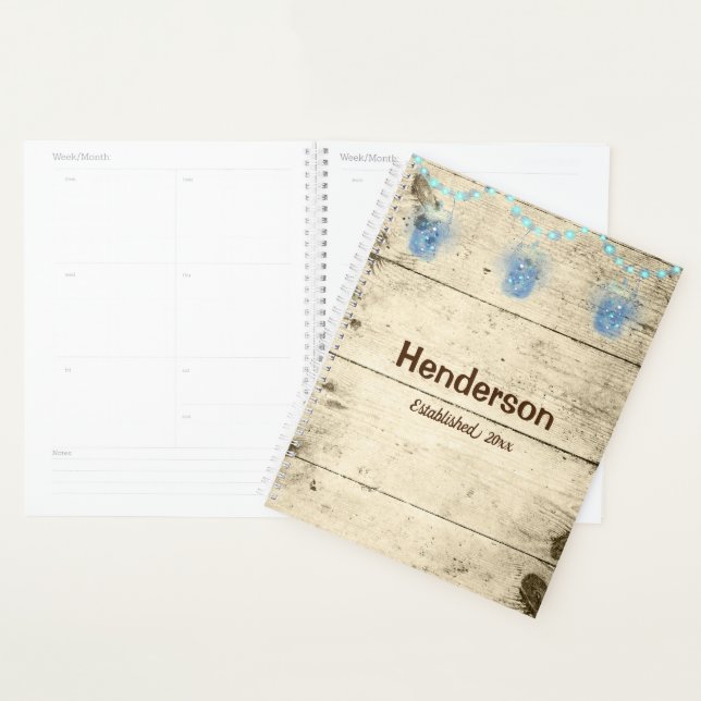 Les lucioles dans les jarres sur le bois (Devant avec enveloppe)