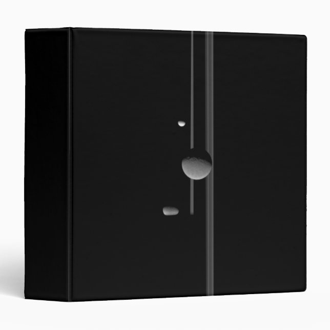 Les lunes de Saturne très Classeur (Devant/Côté)