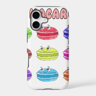 Les Macarons Cute Cartoon