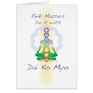 Les maîtres de Reiki le font avec Dai Ko Myo