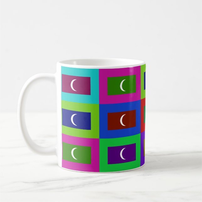 Les Maldives Multihue marque la tasse (Gauche)