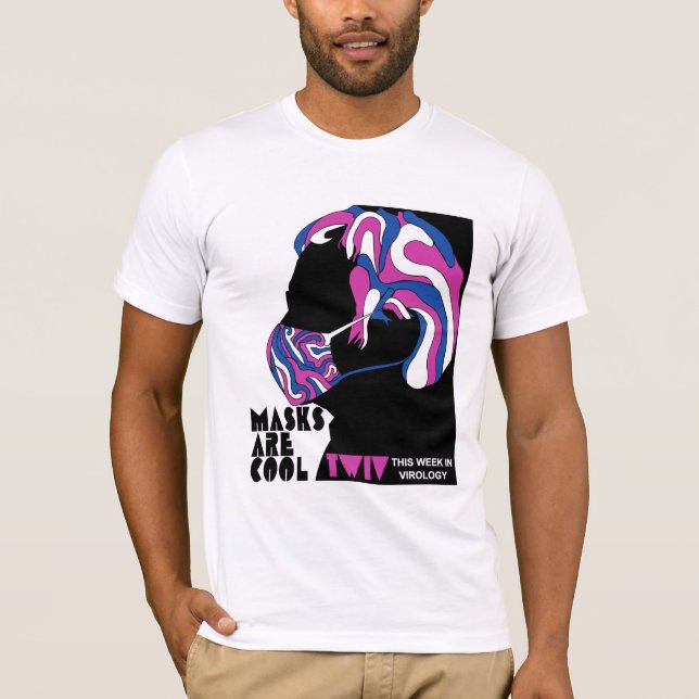 Les masques TWiV sont des t-shirts Cool (Devant)