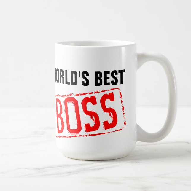 Les meilleures tasses de café du patron du monde (Droite)