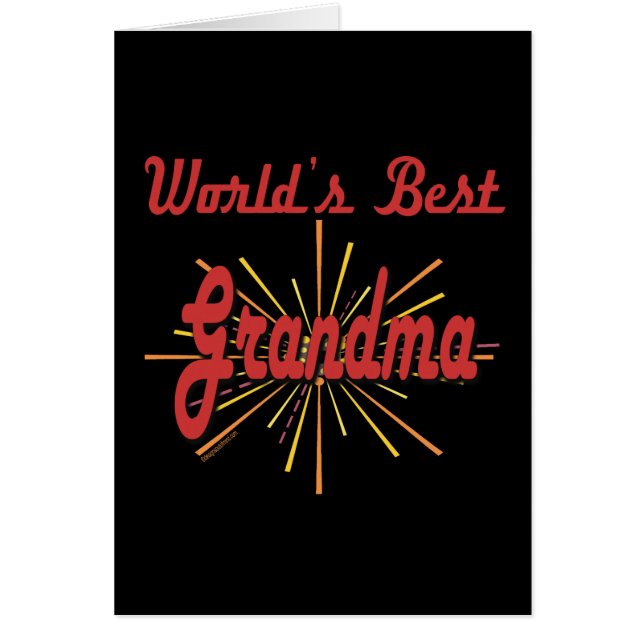 Les meilleurs cadeaux de grand-maman (Devant)