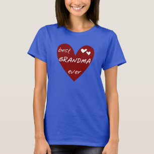 Les meilleurs cadeaux de T-shirts de grand-maman