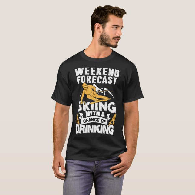 Les meilleurs T-shirts de ski (Devant entier)