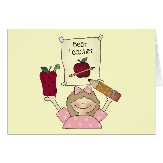 Les meilleurs T-shirts et cadeaux de professeur de (Devant horizontal)