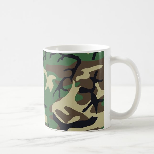 Les militaires camouflent la tasse (Droite)