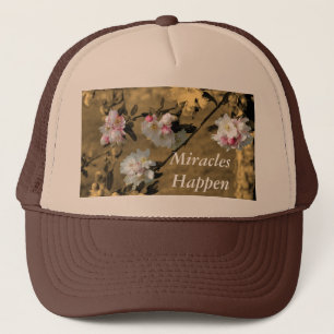 Les miracles se produisent casquette inspiré