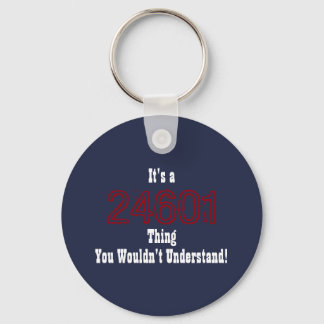 Les Mis 24601 Keychain