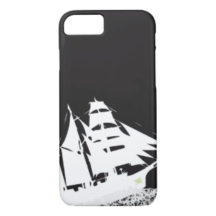 Les Mis Ship Silhouette Case