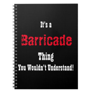 Les Miserables Barricade Journal