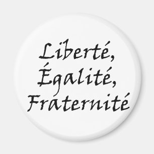 Les Misérables Love: Liberté, Égalité, Fratern Magnet