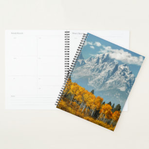Les montagnes du Grand Teton à l'automne