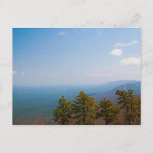 Les montagnes Ouachita et la carte postale de Tali
