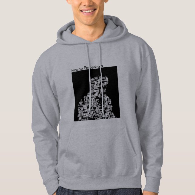 Les mots font le sweat - shirt à capuche | Moshe (Devant)
