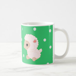 Les moutons attaquent - le blanc tasse blanche