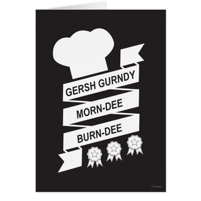 Les Muppets | Gersh Gurndy Morn-Dee Burndee (Devant)