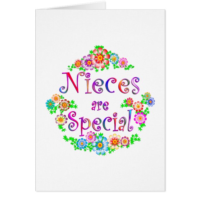 Les NIÈCES sont spéciales (Devant)